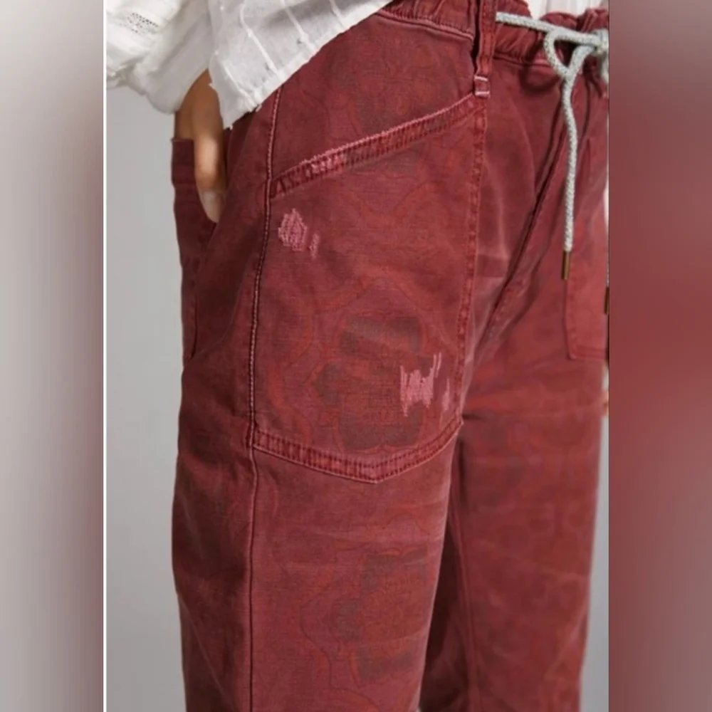 Anthropologie Pilcro The Trailblazer Patchwork Pants-XS - Picture 4 of 8